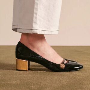 Frances Valentine Gaga Patent Leather Pumps - Size 9